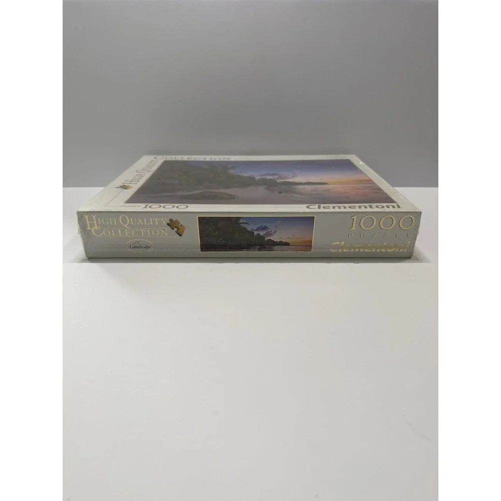 Clementoni High Quality Collection 1000 Piece Puzzle Tropical Beach Sunset Seale